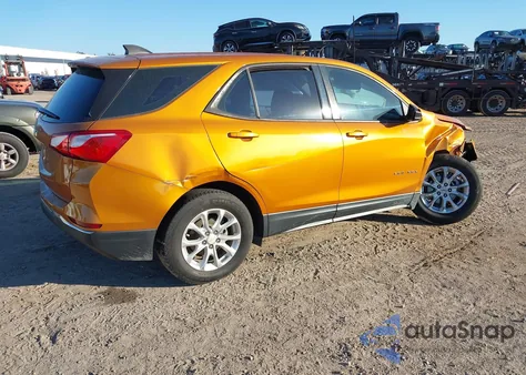 2018 Chevrolet Equinox Ls из США, поврежденный, VIN 2GNAXHEV3J6148212
